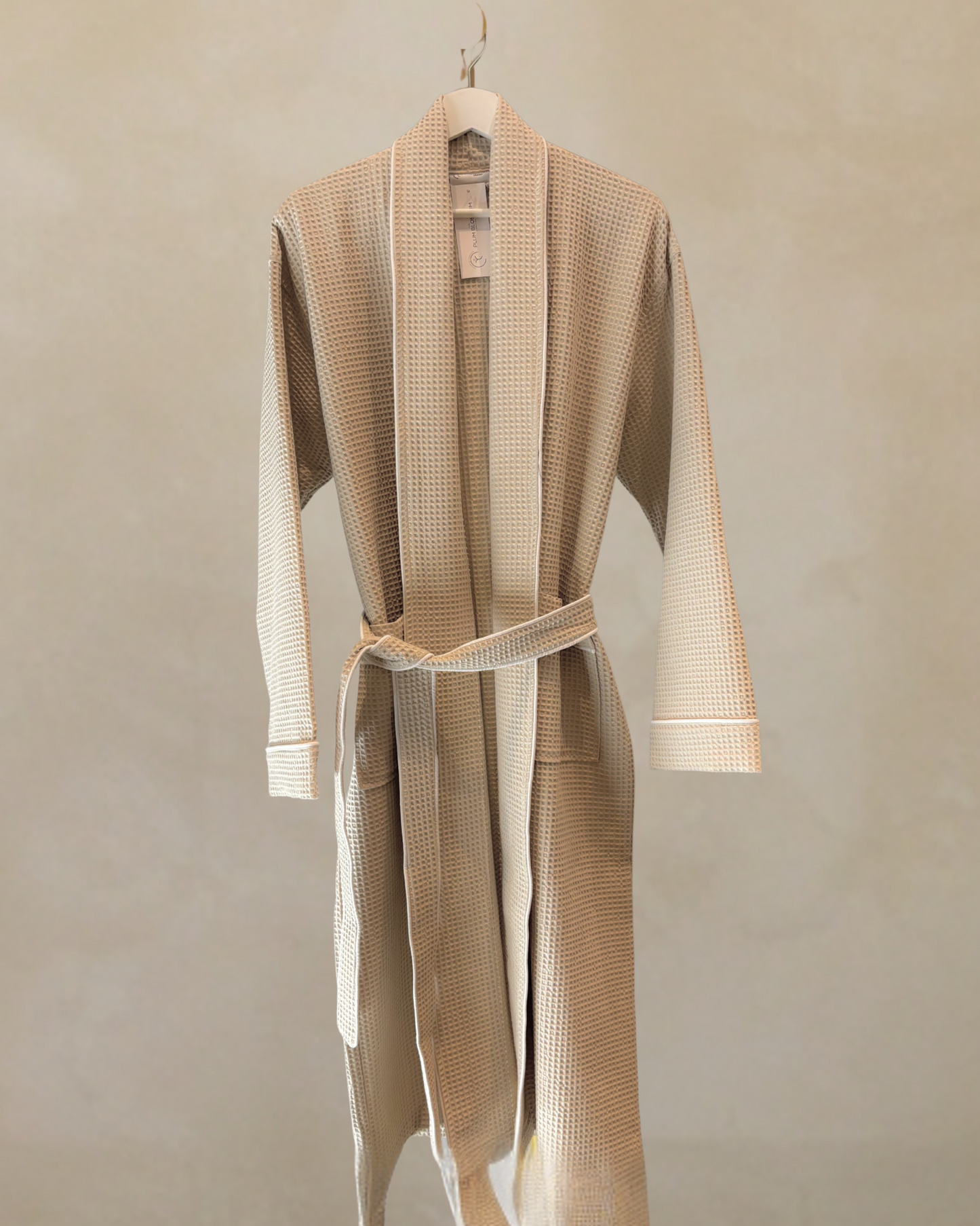 The Plum Blossom Company Organic Cotton Waffle Resort Robe