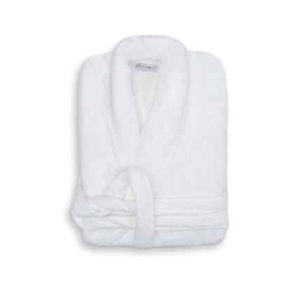 The Plum Blossom Company Organic Terry Bath Robe, GOTS Certified