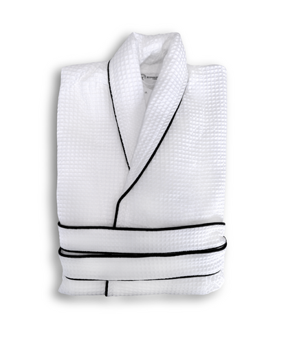 The Plum Blossom Company Organic Cotton Waffle Resort Robe