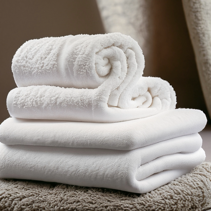 The Plum Blossom Company Organic Terry Towel Set, GOTS Certified